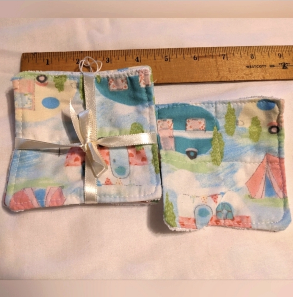 HAND CRAFTED Face Scrubbie Wash Cloths - Many patterns available!